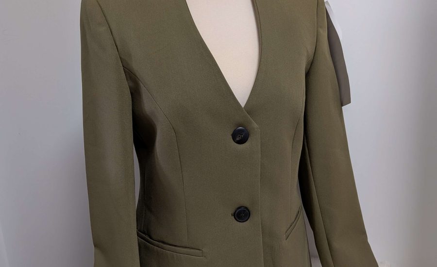 Photo d'une veste réalisée dans les ateliers de FAIRE