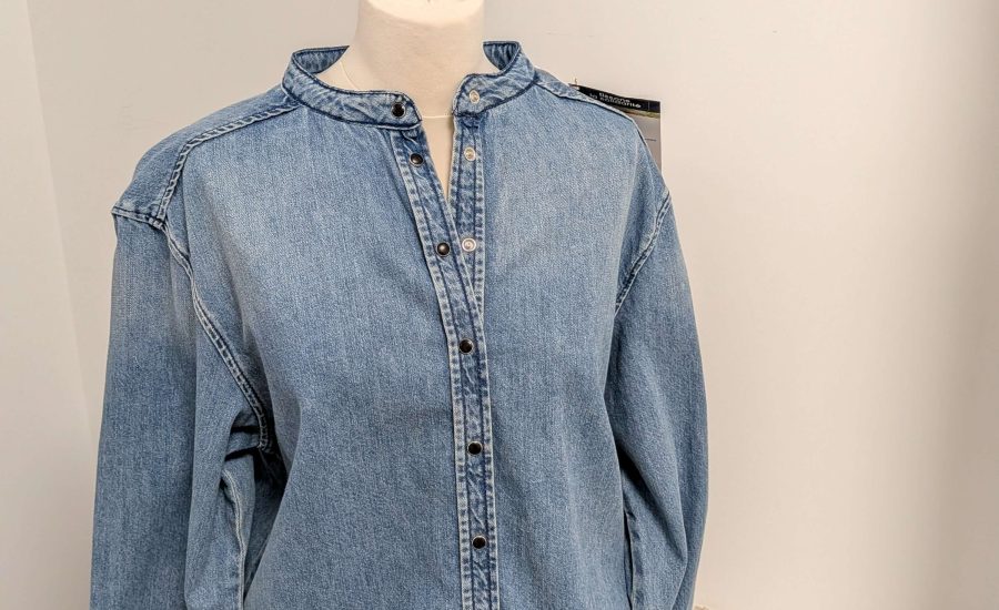 Veste en jean femme conçue par FAIRE